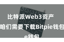 比特派Web3资产 咱们需要下载Bitpie钱包