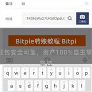 Bitpie转账教程 Bitpie钱包安全可靠，资产100%自主掌控