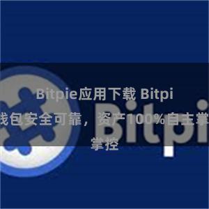 Bitpie应用下载 Bitpie钱包安全可靠，资产100%自主掌控