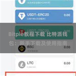 Bitpie教程下载 比特派钱包：新手下载及使用指南