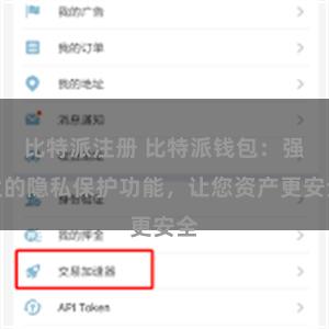 比特派注册 比特派钱包：强大的隐私保护功能，让您资产更安全