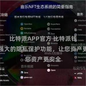 比特派APP官方 比特派钱包：强大的隐私保护功能，让您资产更安全