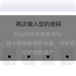 Bitpie钱包直连 Bitpie钱包：强大的隐私保护功能，守护您的资产