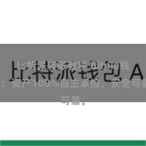 比特派转账教程 Bitpie钱包：资产100%自主掌控，安全可靠。