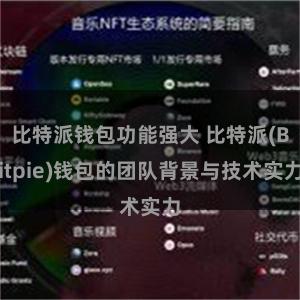 比特派钱包功能强大 比特派(Bitpie)钱包的团队背景与技术实力