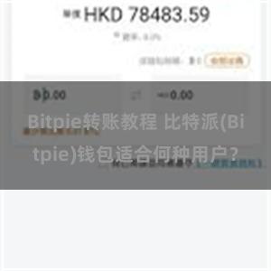 Bitpie转账教程 比特派(Bitpie)钱包适合何种用户？