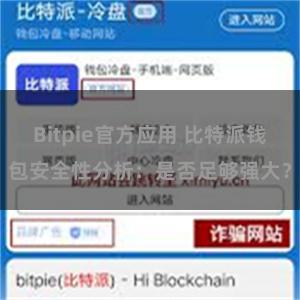 Bitpie官方应用 比特派钱包安全性分析：是否足够强大？