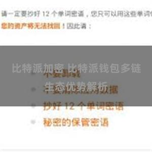 比特派加密 比特派钱包多链生态优势解析
