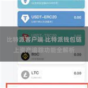 比特派客户端 比特派钱包链上资产追踪功能全解析