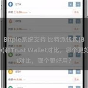 Bitpie系统支持 比特派钱包(Bitpie)和Trust Wallet对比，哪个更好用？