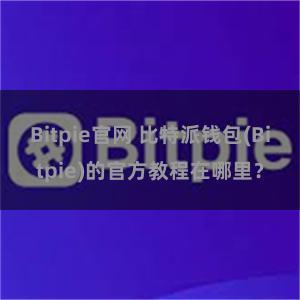 Bitpie官网 比特派钱包(Bitpie)的官方教程在哪里？