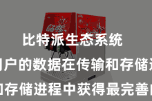 比特派生态系统 以确保用户的数据在传输和存储进程中获得最完善的保护
