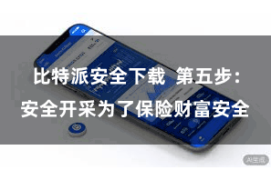 比特派安全下载  第五步：安全开采为了保险财富安全
