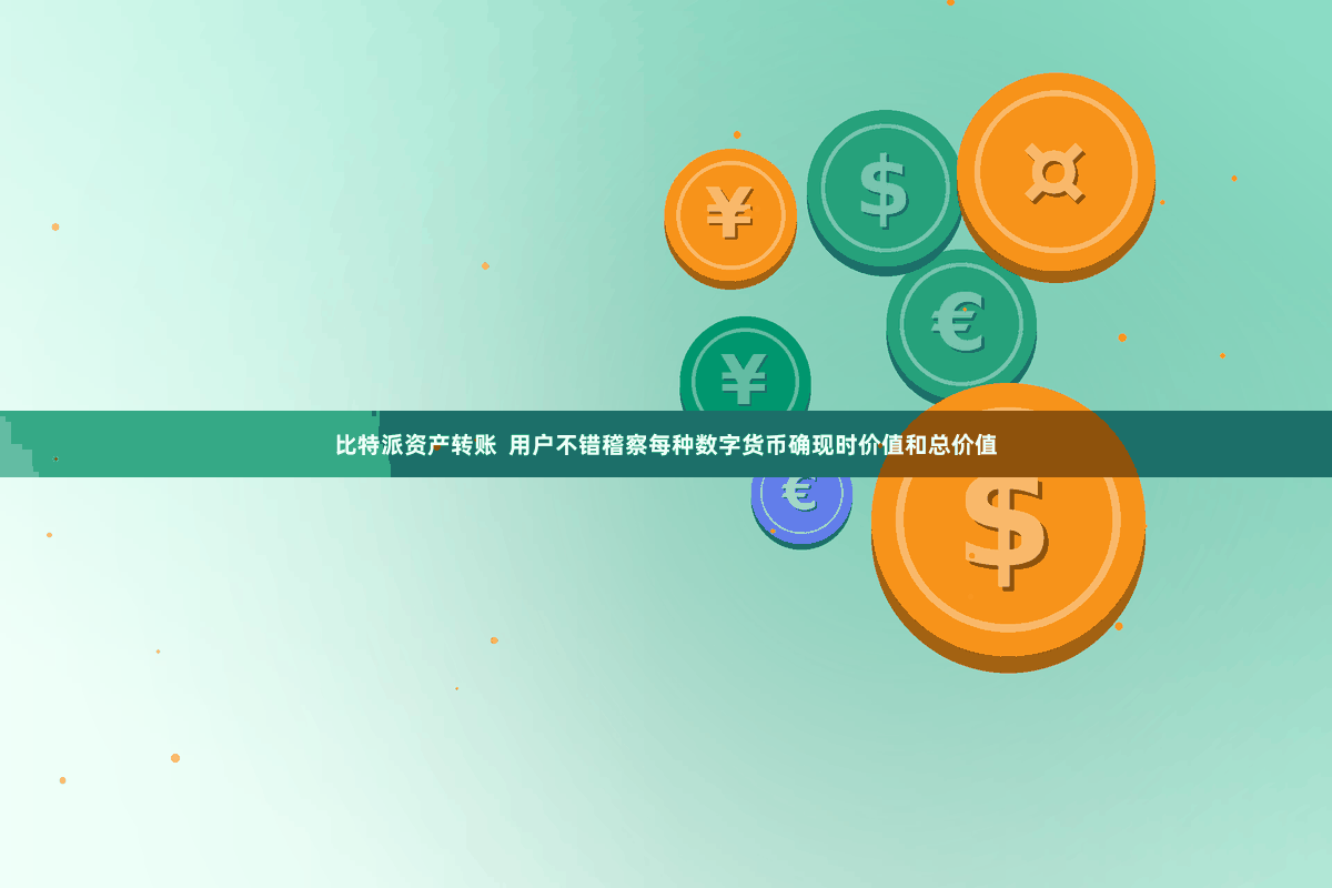 比特派资产转账  用户不错稽察每种数字货币确现时价值和总价值